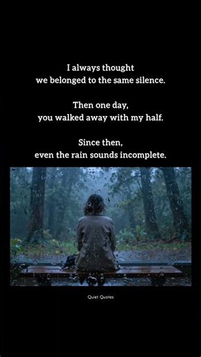 💔You Walked Away With My Half | A Heartbreaking Poem About Love & Loss