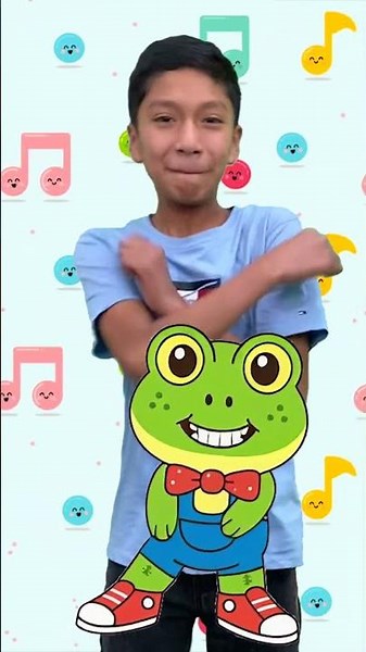 Rhenné Children's Song - Dancing with Kermit the Frog - Songs for Children #videos #songs
