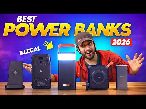 I Tested 5 Best Power Banks for 2026!