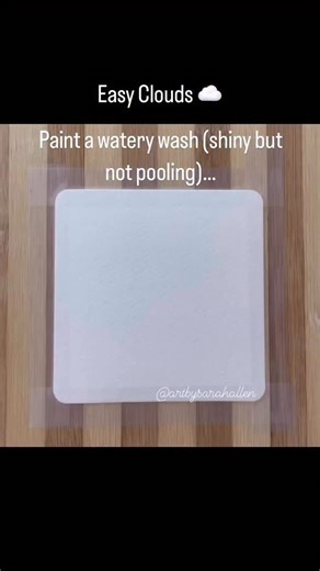 How to create easy Watercolour Clouds ☁️ using kitchen towel…. I made the sky darker for the video so you could see the effects better, but obviously you would make the colour of your sky to suit the scenery. Paints; Daniel Smith Watercolours (Cerulean Blue Cadmium, Phthalo Blue, Carbonazole Violet) Brush; Number 10 round, Pro Arte Kitchen Towel Tape; Clear Scotch Tape Paper; Potentate watercolour postcards, 300gsm (140lb) #easyart #danielsmith #art #artist #watercolour #easy #watercolorpainting