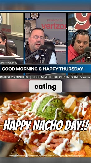 Happy Nacho Day! Where are the best nachos in area? Best appetizer in the game? Guac? Obscure sitcom reference! Wiggy only gets nachos with family- agree? #NationalNachoDay #NachoLover #Food #Appetizers | WEEI Boston's Sports Original