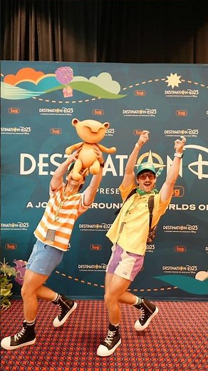 A little dance with the Simba Puppet from The Lion King! ​⁠​⁠@disneymusicals​#DestinationD23