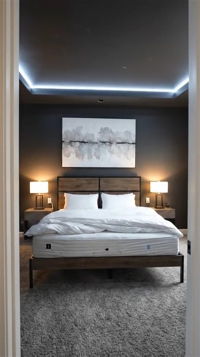 This Dark Luxury Bedroom Transformation Is Unreal #decorideas #build #shorts #usa