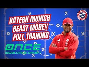 Train Like Bayern Munich! 🔥 Vincent Kompany’s High Intensity Session