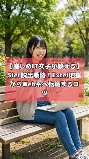 【厳しめIT女子が教える】SIer脱出戦略！Excel地獄からWeb系へ転職するコツ