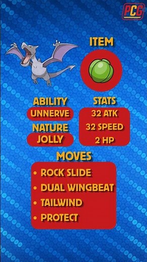 How to use Aerodactyl in Regulation M-A#pokemonchampions #regulationma #pokemon #vgc #pokemonguides