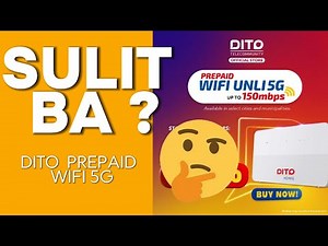 DITO Home Prepaid 5G WIFI 5G Full Unboxing and Review