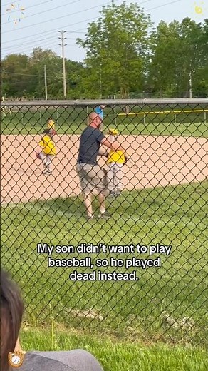 There’s nothing more fun than watching children’s baseball🥰🥰🥰#baseball #baby #kids #funny