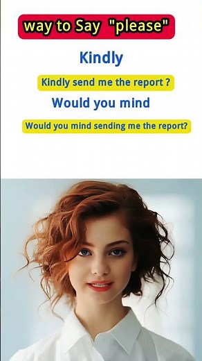 Stop Saying Please! Use These Polite Phrases #Shorts