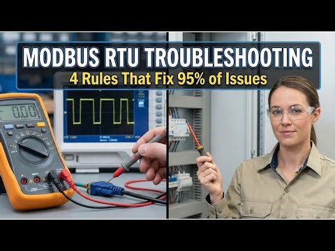 Modbus RTU Fundamentals: Field-Tested Troubleshooting That Works