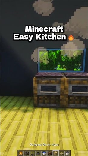 Minecraft Easy Kitchen Tutorial