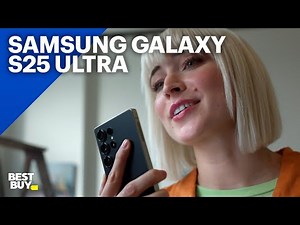 Best Buy Samsung Galaxy S25 Ultra Ad commercial