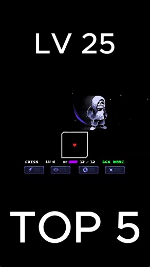 Undertale AU Inflationary Player Attack Collection #top5 #undertaleau #shorts 💀