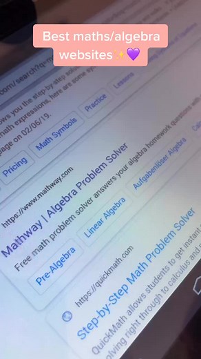 ✨ the best maths/algebra websites✨ #foryoupage #foryou #gcse #gcserevision #tiktok #topset #gcse2020 #prettynotes #aesthetic #revision