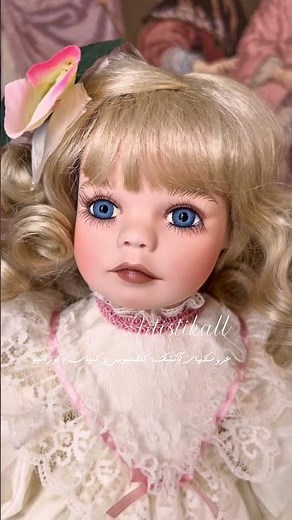 Rare collectible porcelain doll from Ashton drake gallery