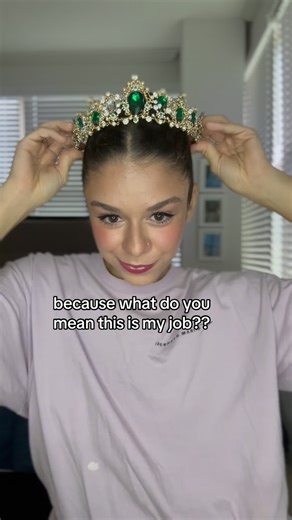 Christina-Χριστινα♡ on Instagram: "yes I get to wear tiaras & dance in the land of sweets for a living 🥹🤗💗#ballerina #ballet #pointeshoes #dance #pointe #dancetrend #pointeshoe"