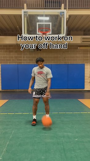 Tapp on Instagram: "How to work on your off hand! Pound the ball. Don’t be afraid of making mistakes. Build hand strength. Have fun. Be consistent. I remember when I couldn’t dribble with my left hand, now people think I can’t use my right! Work on your game 🏁 Shorts: @iamchozen.kulture #sports #basketball #hoops #athlete #nba #ballislife"