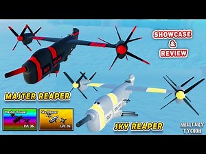 MASTER REAPER & SKY REAPER Showcase & Review | Military Tycoon Roblox