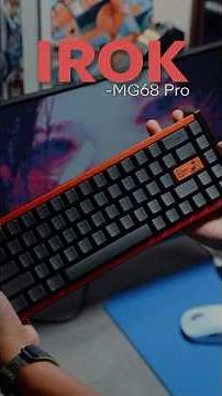 The IROK MG68 Pro is one of the best magnetic keyboards #setup #pcgaming #keyboard #fyp