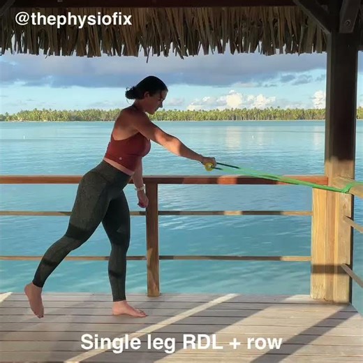 Single Leg RDL + Row