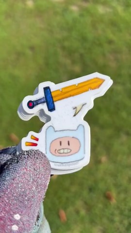 Finn Waterproof Sticker - Etsy