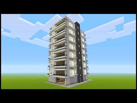 Minecraft: How to Build an Apartment Building | PART 1