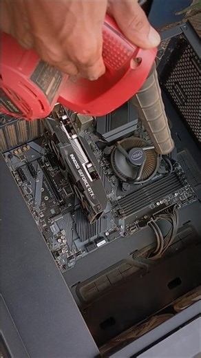Gaming pc cleaning ✅. #shorts #gamingpc #ytshorts