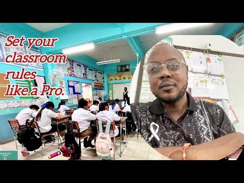 How to set up classroom RULES