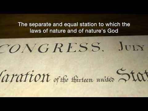 The Declaration of Independence Song (Sample)