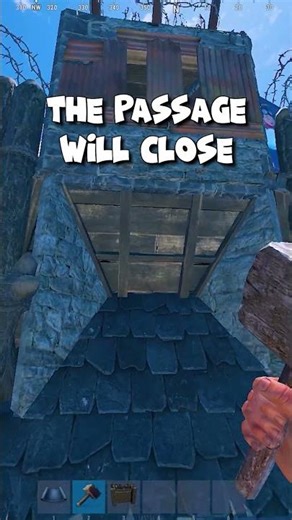 2 RUST TIPS to Improve Your Building #shorts #rusttips #rustbase #rustshorts