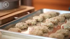 9.9K views · 278 reactions | If you love crab cakes you should definitely try making these Thai Shrimp Cakes with spicy sesame dipping sauce. #kinfood | Kin | Facebook