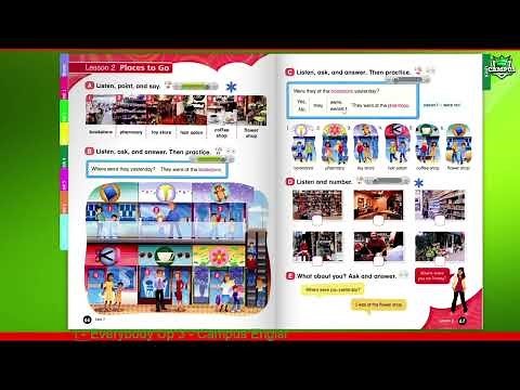 Everybody Up 3- unit 7 - Out and about - Lesson 2 - Places to go