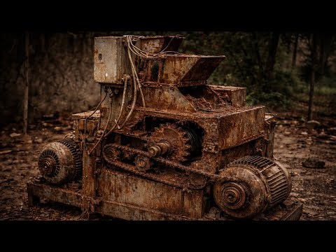 Restoring a Completely Abandoned Iron Monster | Extreme Rust Restoration