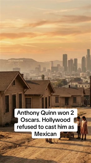 Anthony Quinn won 2 Oscars. Hollywood refused to cast him as Mexican Hidden Latino history California California Mexican American history Chicano civil rights California Anthony Quinn Mexican actor East LA Hollywood Anthony Quinn Oscars Chicano actors Hollywood #latinohistory #californiahistory #chicanopride #anthonyquinn #hollywoodhistory