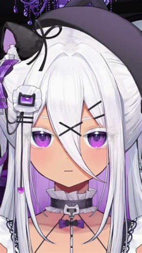 staring contest (i won) #vtuber #shorts