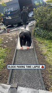 6.2M views · 16K reactions | Super satisfying path paving block timelapse 隣 | UNILAD Tech | Facebook