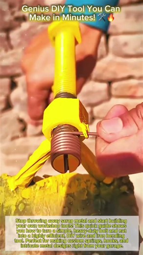 Genius DIY Tool You Can Make in Minutes! 🛠️🔥