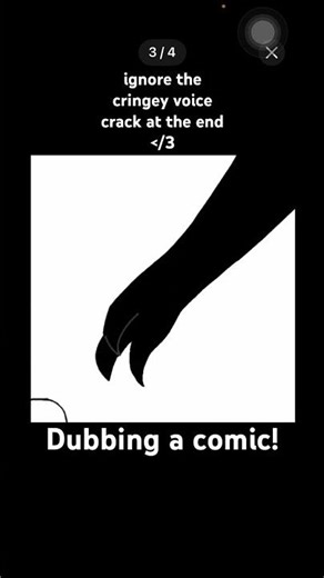 Dubbing/voicing over a comic! Comic by: @just_Yann4