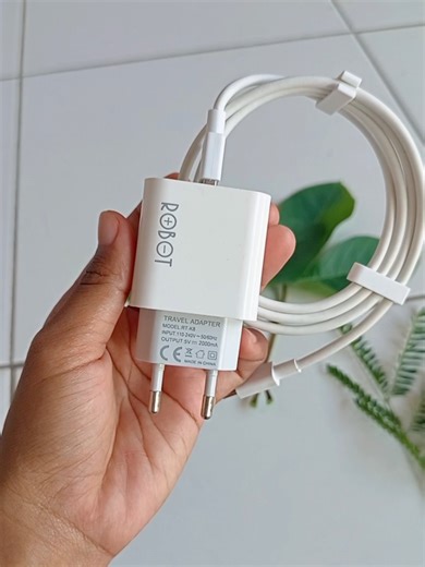 Rekomendasi charger bagus tp murah. charger original robot fastcharging free kabel data #charger #fastcharging #fastcharger #chargerandroid