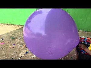 TENSIVE MOMENTS OF 2 GIANT BALLOONS BLOWING UP UNTIL THEIR BREATHING END! LOOK WHAT HAPPENS⁉️