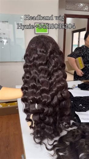 5S Hair Factory VietNam Official Page on Instagram: "Headband wig 🥰🥰🥰 Whether it’s bone straight, body wave, or curly – Every bundle from Hynie 5S Hair Factory is: ✅ Raw & unprocessed ✅ Full from top to end ✅ Tangle-free, long-lasting ✅ Double wefted, minimal shedding 📲 Ready to elevate your hair brand? DM us now 📞 WhatsApp: +84818035204 📌 Hashtags: #vietnamhair #rawhair #bonehair #humanhair #hairvendor wigvendor wholesalehair hairfactory"