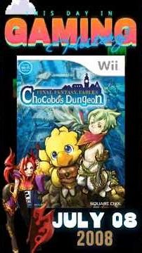 🐥 This Day in Gaming History | Chocobo's Dungeon Took Final Fantasy on a Magical Adventure! ✨🏰 #ff