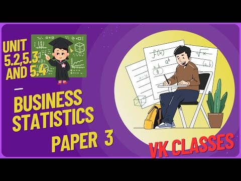 CMA Foundation - Paper 3 ‐ Business Mathematics and Statistics - Unit 5.2,5.3 and 5.4 in Tamil