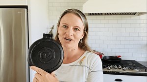 How to Make Waffles in a Cast Iron Pan