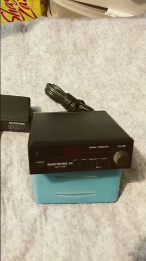 MICRONTA ROAD PATROL XK Radar Detector (Vintage)