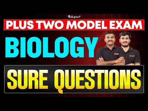 Plus Two Biology Model Exam Sure Questions | Eduport Plus Two