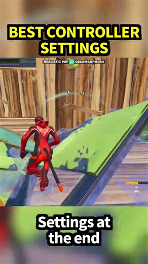 NEW BEST Controller Settings For AIMBOT🎮#fortnite #shorts