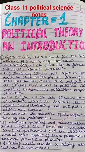 class11 political science notes#all exam#imptopic#impclass#politicalscience#boards#intro#class11