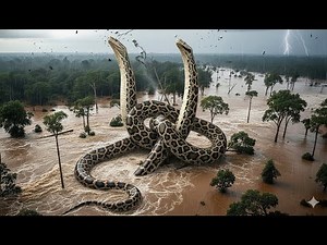 Girl attacked by giant python. | Unexpectedly terrifying ending! [Karon survival]