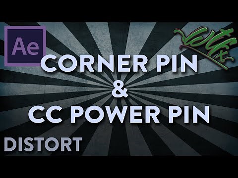 After Effects Tutorial : Distort: Difference between Corner Pin & CC Power Pin